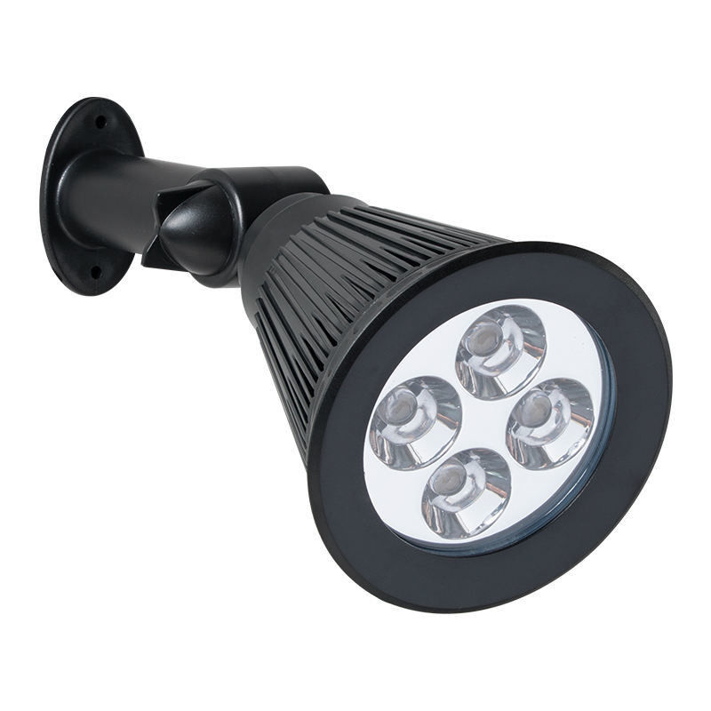 Buitenlandschappen ABS Double Head Solar Power Garden Light met 2- en draadbeveiliging