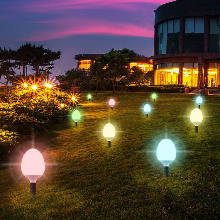 Zonnebollampen 50000 uur Werksduur voor tuin kerstfeest decoratie