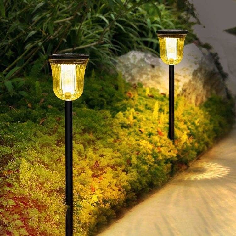 50000 uur werken Levensduur Zonne-energie LED Landschapslicht voor tuinversiering