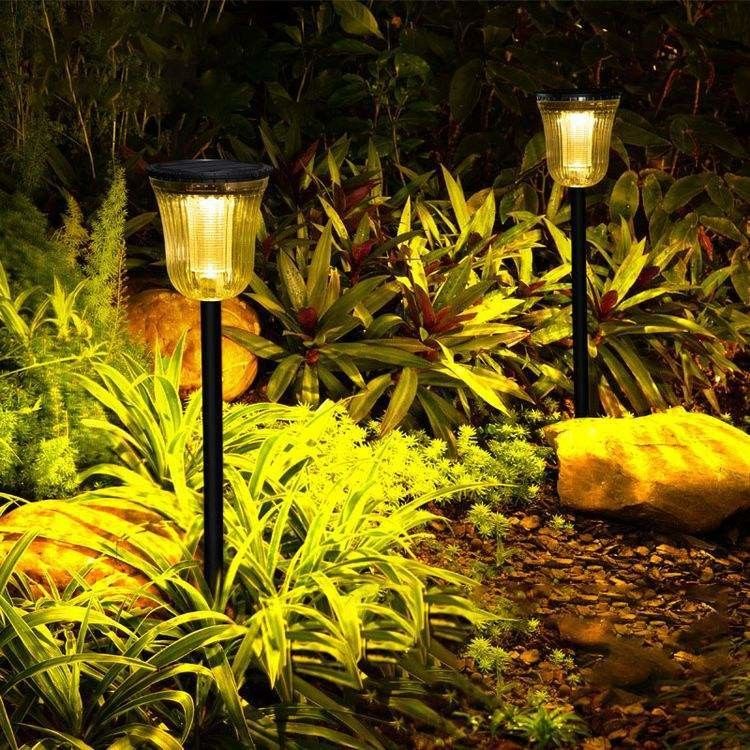 50000 uur werken Levensduur Zonne-energie LED Landschapslicht voor tuinversiering