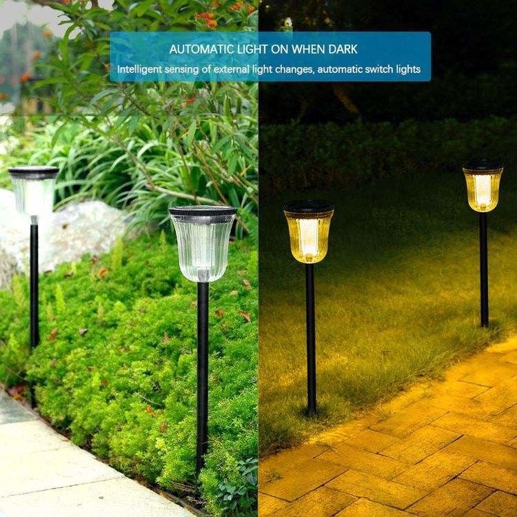50000 uur werken Levensduur Zonne-energie LED Landschapslicht voor tuinversiering
