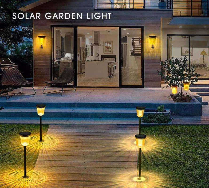 Solar Powered Outdoor Waterproof Led Solar Landscape Lawn Light voor binnenplaats IP65