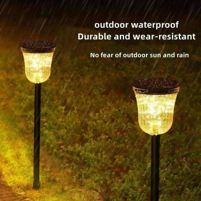 Solar Powered Outdoor Waterproof Led Solar Landscape Lawn Light voor binnenplaats IP65
