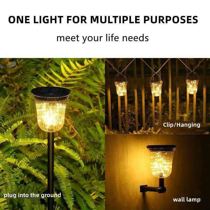 Solar Powered Outdoor Waterproof Led Solar Landscape Lawn Light voor binnenplaats IP65