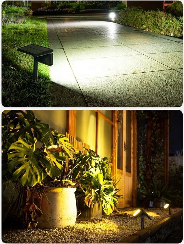 Zonne-energie tuin overstromingslicht voor patio pad oprit zwembad Inlaatspanning V DC 5.5V