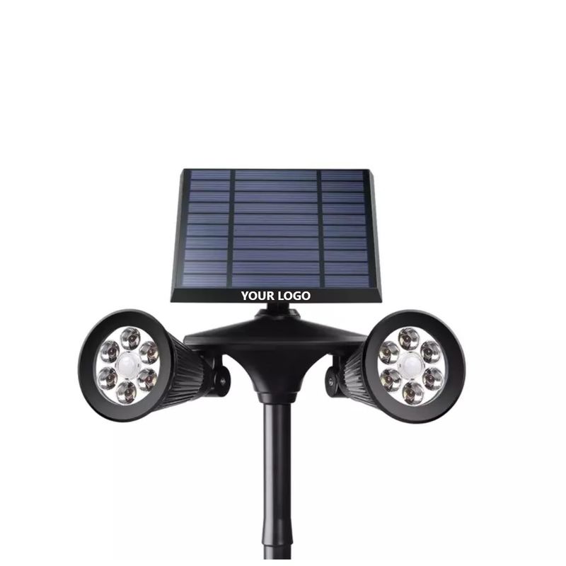 Waterdicht 201 roestvrij staal Plastic 12LED Bewegingssensor Muurlicht voor achtertuin