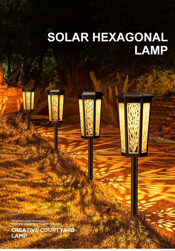 Waterdicht zonne-energie tuinverlichting automatisch aan-uit voor tuin wandelpad decoratieve tuin