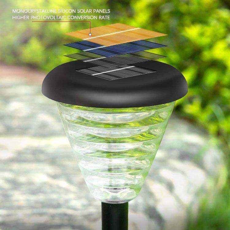 Werktemperatuur Led Solar Street Light voor Villa Garden Grass Ground Inserted Lights