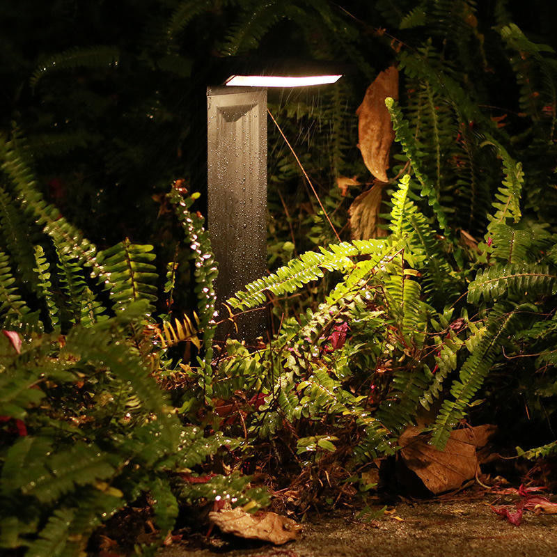 LED zonnebollardtuinverlichting voor zonne-aangedreven buitenpad