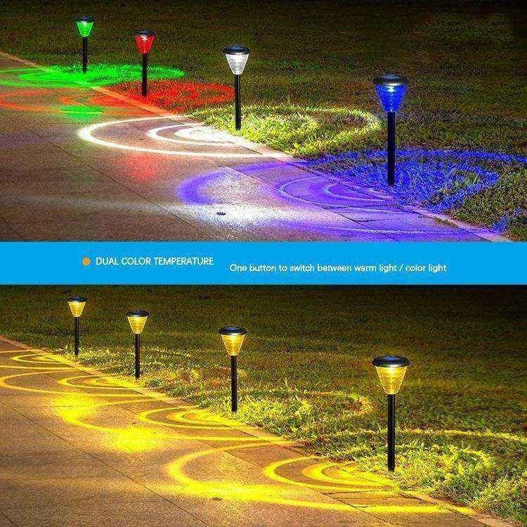 Werktemperatuur Led Solar Street Light voor Villa Garden Grass Ground Inserted Lights