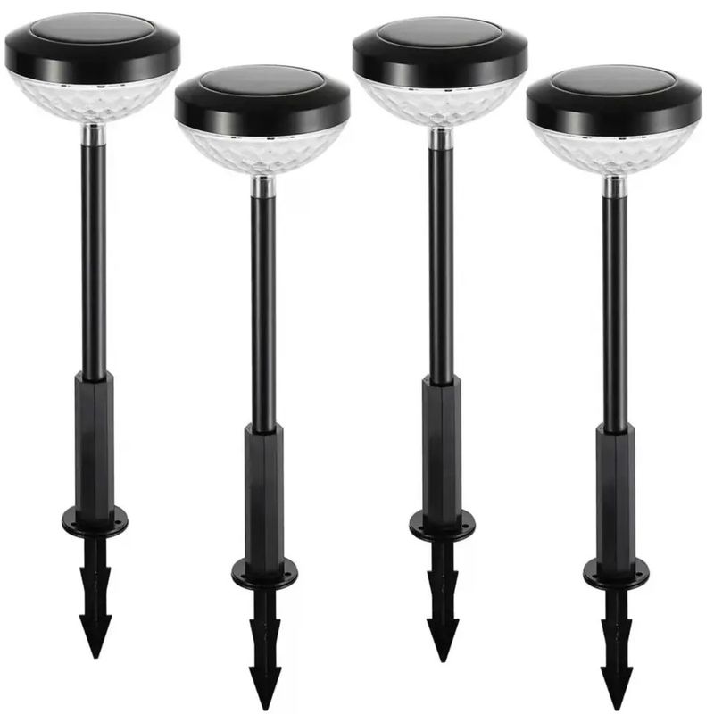 Buitentuin waterdicht IP55 ABS PC zonne-graslamp met weerbestendig materiaal