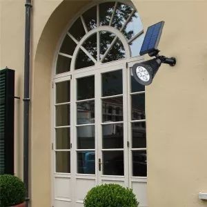 IP44-klasse en 40000 werkende levensduur Zonne-Led-lampen voor buitentuin mode