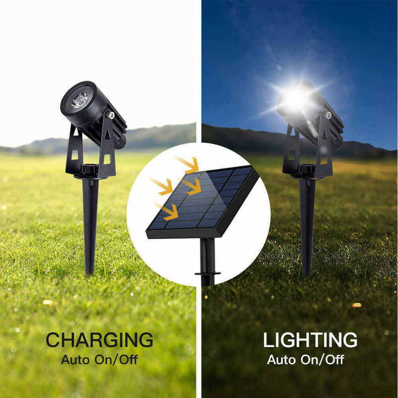 90lm/w Lamp Lichtdoeltreffendheid Aluminium Zonne Tuin LED-licht voor landschap en boom