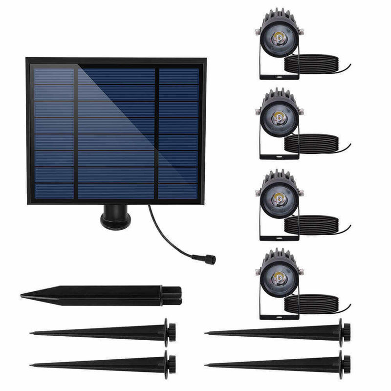 90lm/w Lamp Lichtdoeltreffendheid Aluminium Zonne Tuin LED-licht voor landschap en boom
