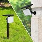 LED-stralen met zonne-energie voor tuingras IP65 waterdicht landschapslicht