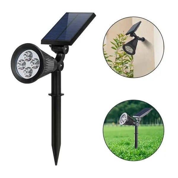200 Lm Bollard Compound Led Hug Tree Solar Outdoor Landscape Spotlight Licht touw Tuin