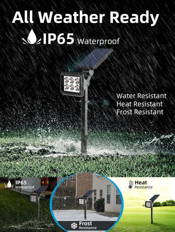 Family Pathway Spotlight Boom Zonne-gras Tuin Spot Light met en 3,7V Input Voltage