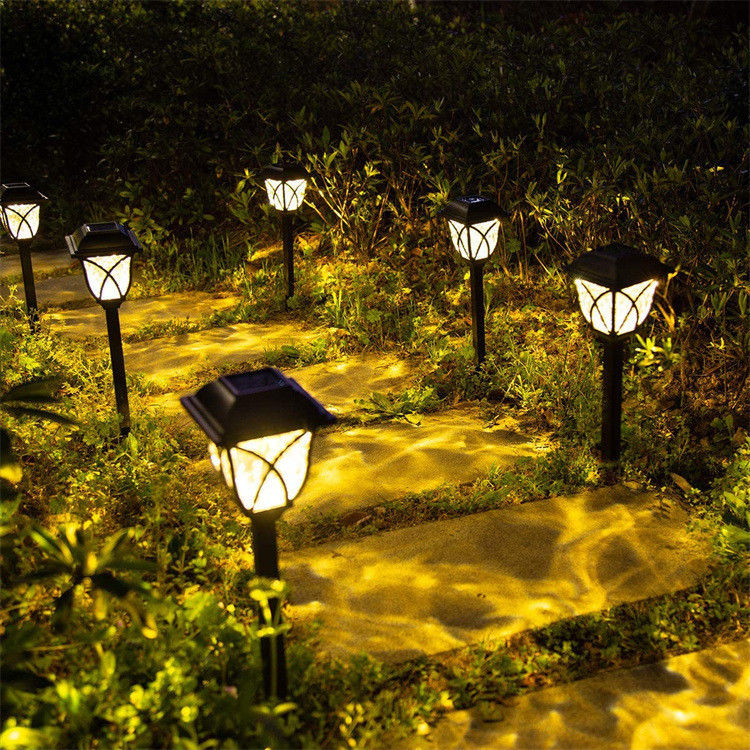 Buitengraslamp Voorwag Tuinverlichting met Led Ip65 Waterdicht Zonnevloerlamp