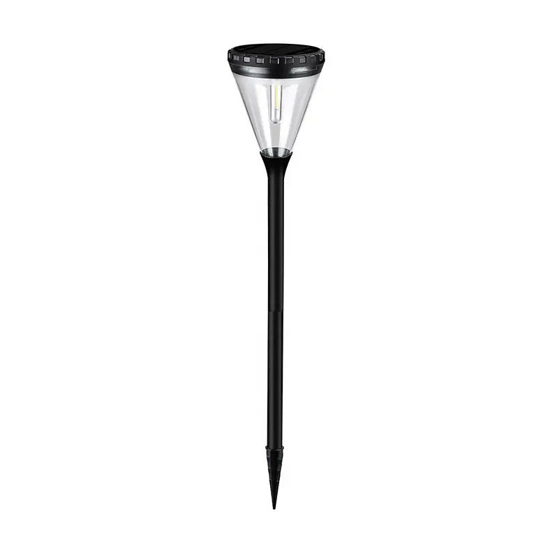 80 Ra Kleurenweergave Index Buiten Zonne-energie Warm Wit 2 Modes LED Tuinpad Grondverlichting