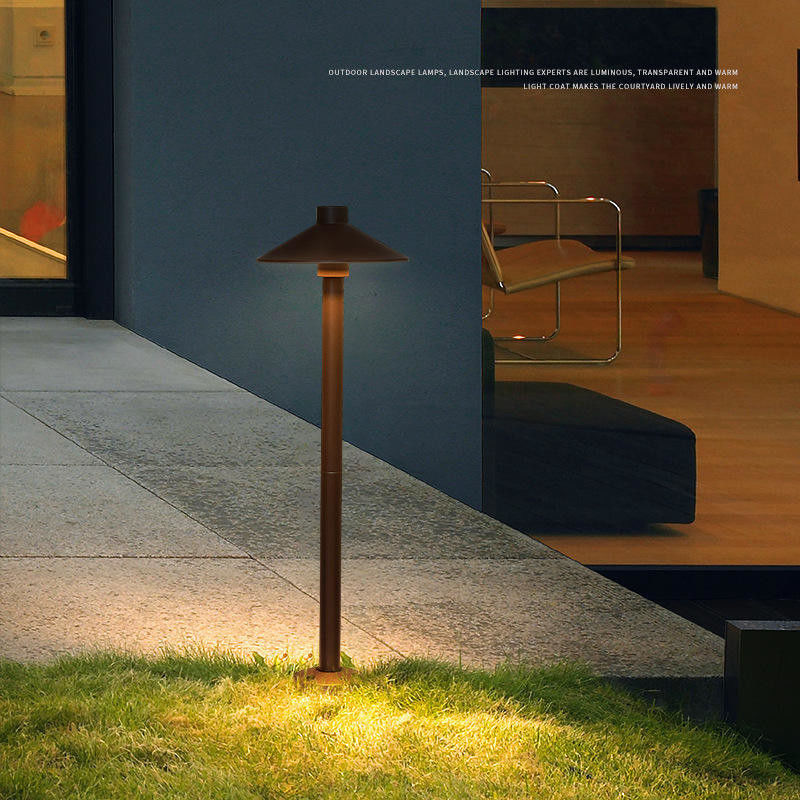 Buiten IP65 Waterdicht Aluminium Tuinlicht Led Bollard Licht voor Modern Landschap