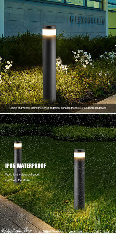 Aluminium 5Watt Led Bollard Light Ideaal voor buitenverlichting in tuin en pad
