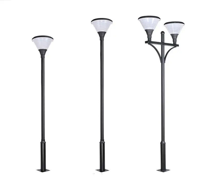 360° straalhoek professionele vervaardiging zonnepilaren licht voor buiten postverlichting