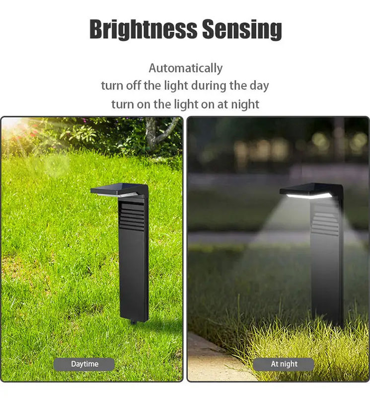 200 Luminous Flux Solar LED Torch voor buitentuinverlichting in straatwegtuin