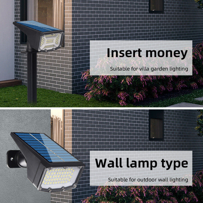 Hoge lichtstroom zonne-spotlights Licht voor tuin en landschap Ondersteuning Dimmer Ja