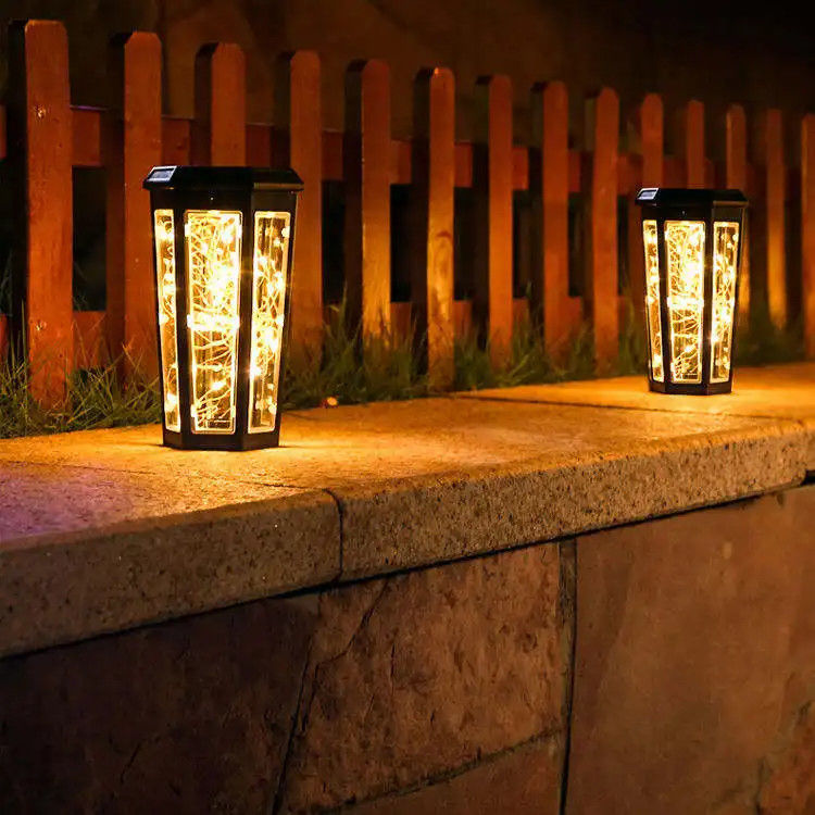 Solar Garden Lawn Lights voor Landscape Yard LED-aangedreven zonnelampen Oplaadtijd 50000