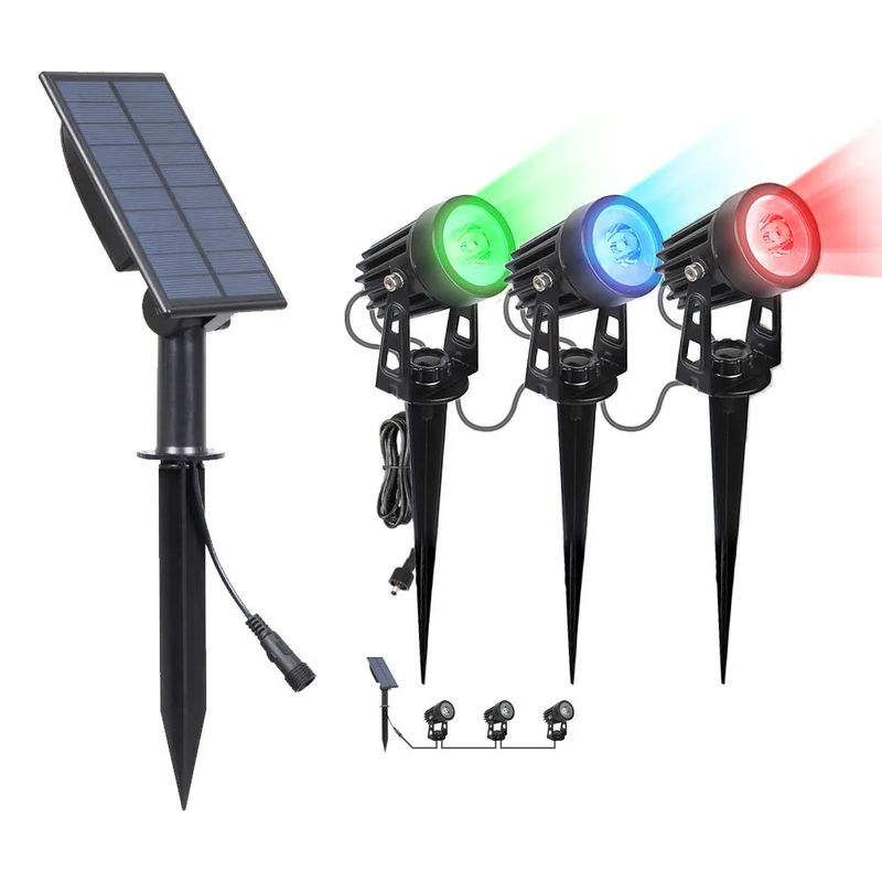 Solar Garden Light Outdoor ABS PC All In One Pillar Led Wall Fence Waterdicht 2024