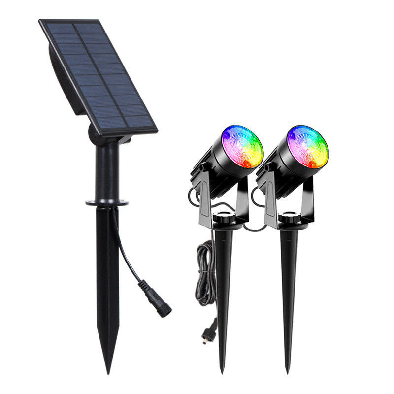 Zonnelampen Ip65 Waterdicht Tuinversieringslampen in RGB Warm/Cold White Landscape