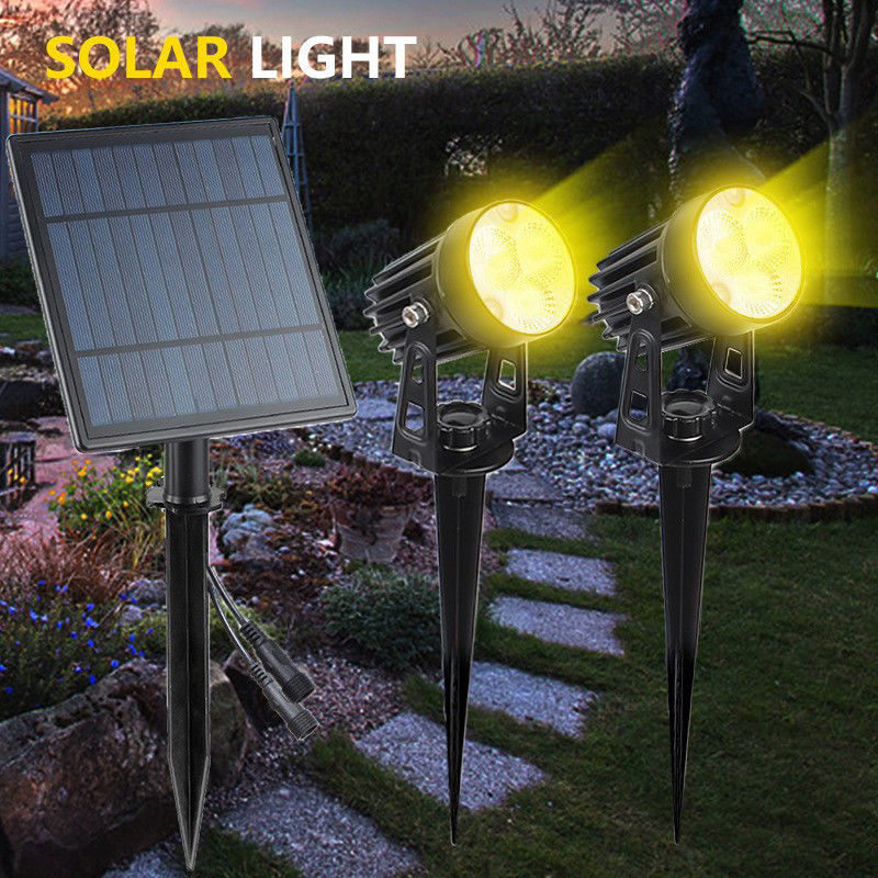 Zonnelampen Ip65 Waterdicht Tuinversieringslampen in RGB Warm/Cold White Landscape