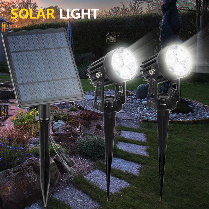 Zonnelampen Ip65 Waterdicht Tuinversieringslampen in RGB Warm/Cold White Landscape