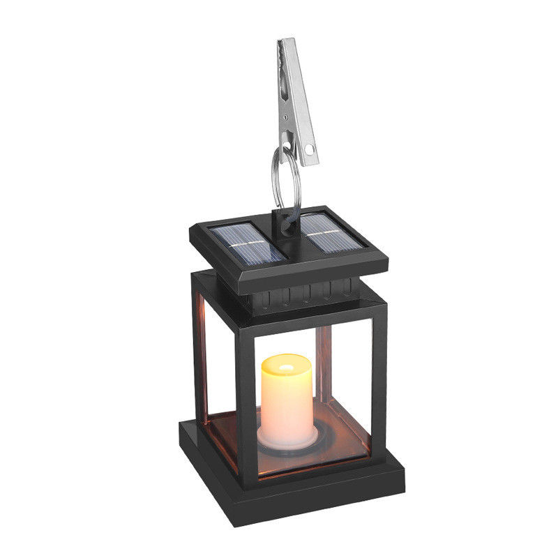 ABS-materiaal zonne-energie straatlamp voor retro-atmosfeer landschapsdecoratie