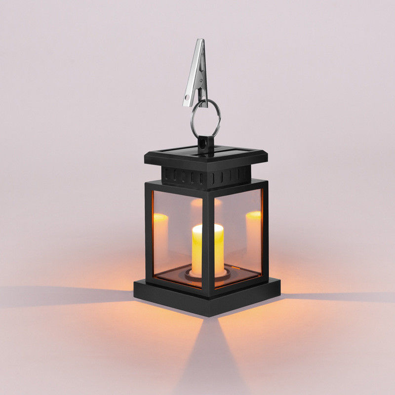 ABS-materiaal zonne-energie straatlamp voor retro-atmosfeer landschapsdecoratie