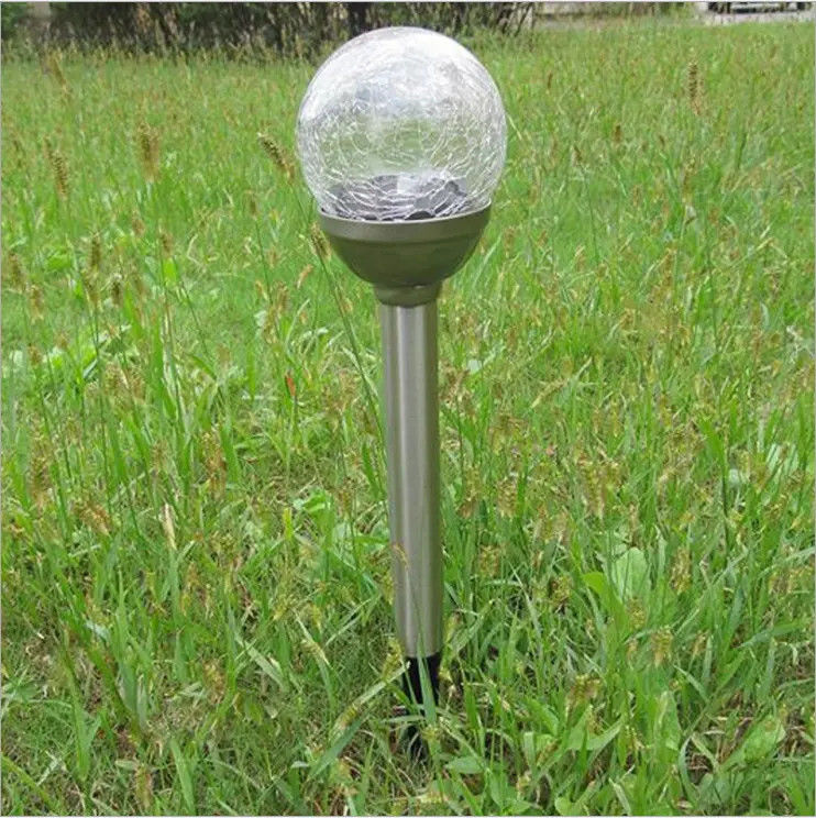Waterdicht, zonne-energie aangedreven, decoratief stoklampje voor tuinen en landschappen