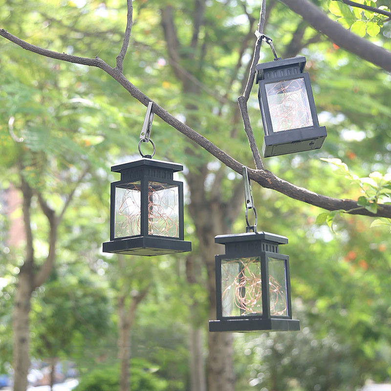 Huis Tuin Hangende Bomen LED Nachtlichten Zonnelampen Buiten Tuin Decoratie Hangend