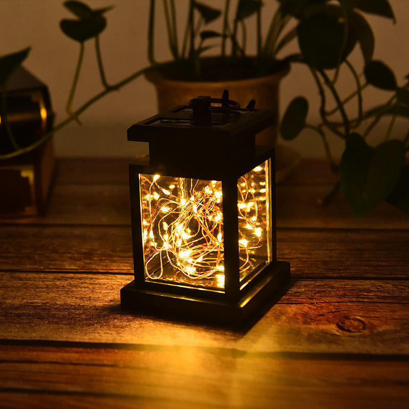 Huis Tuin Hangende Bomen LED Nachtlichten Zonnelampen Buiten Tuin Decoratie Hangend