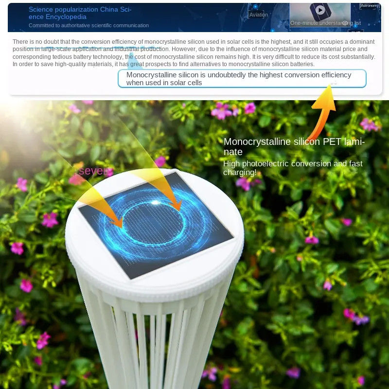 Moderne buitenverlichting Lamp Lichtdoeltreffendheid 85lm/w voor holle tuin uitlaat