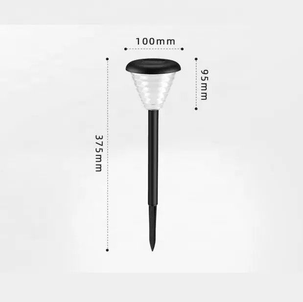 Meerdere kleuren LED zonne-tuin lampen voor pad gazon lamp in landschapsontwerp