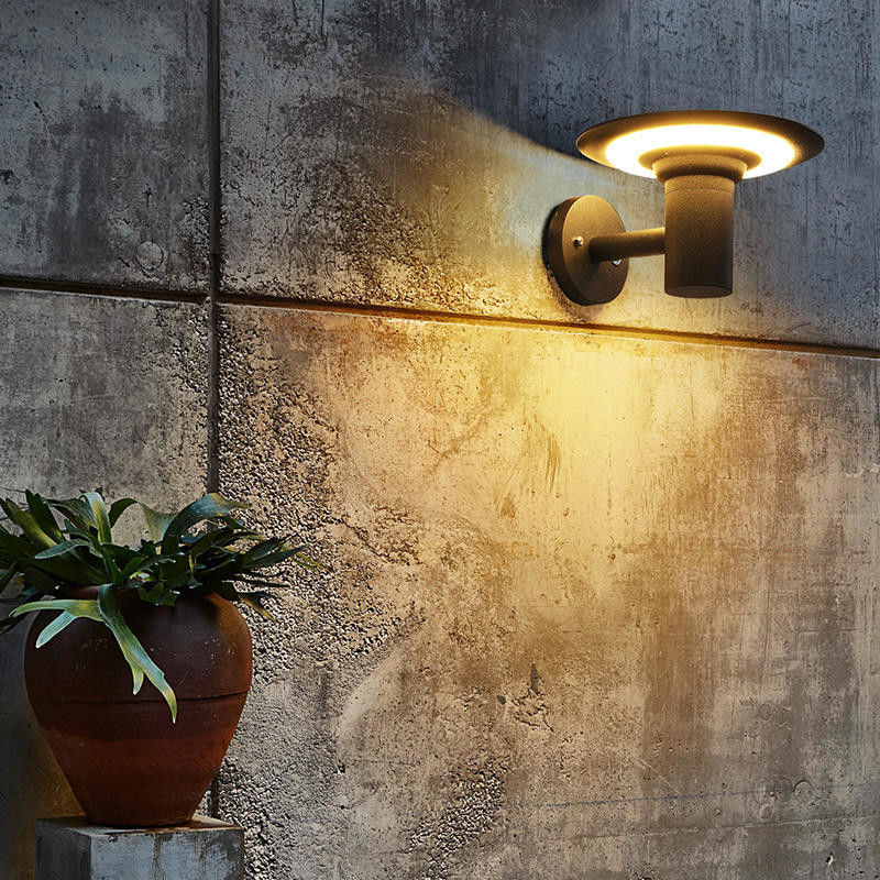 2- Waterdicht zonne-LED wandlamp voor buitenlandschap -20 60C werktemperatuur