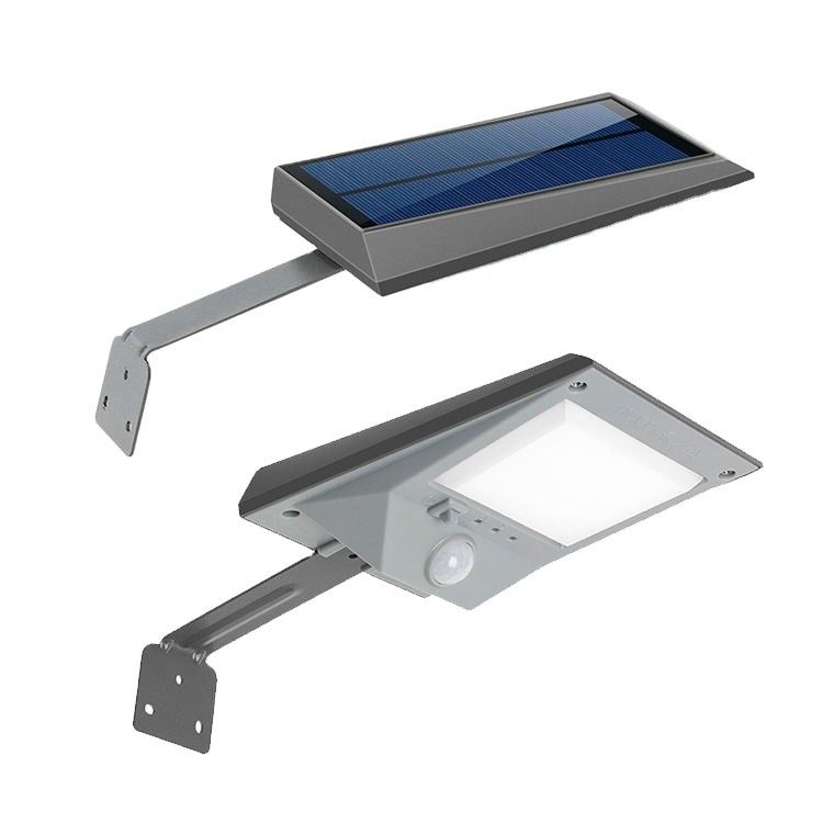 Solar LED Street Light Lamp Bewegingssensor Buiten Waterdicht Tuin Muurlamp
