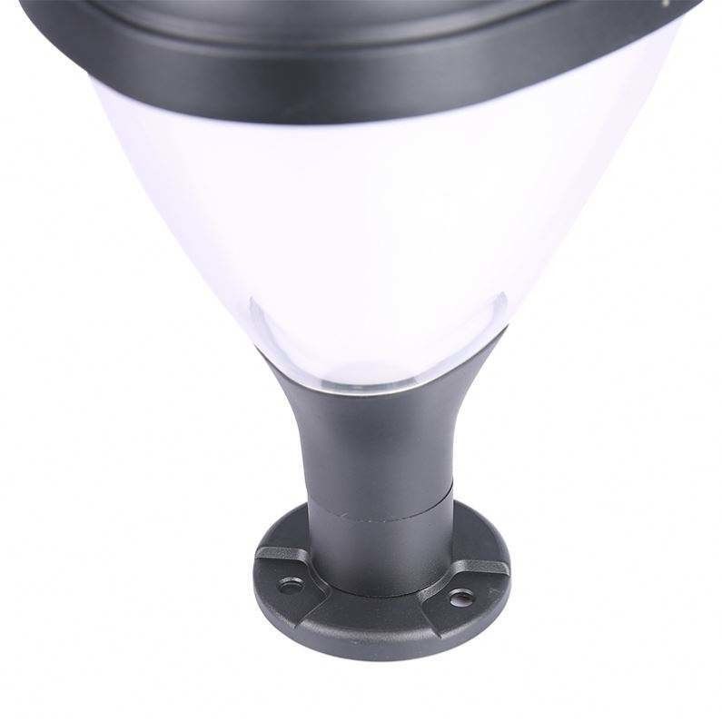Moderne LED hek dek licht lantaarnen kolom lamp voor patio tuin decoratie veelzijdig