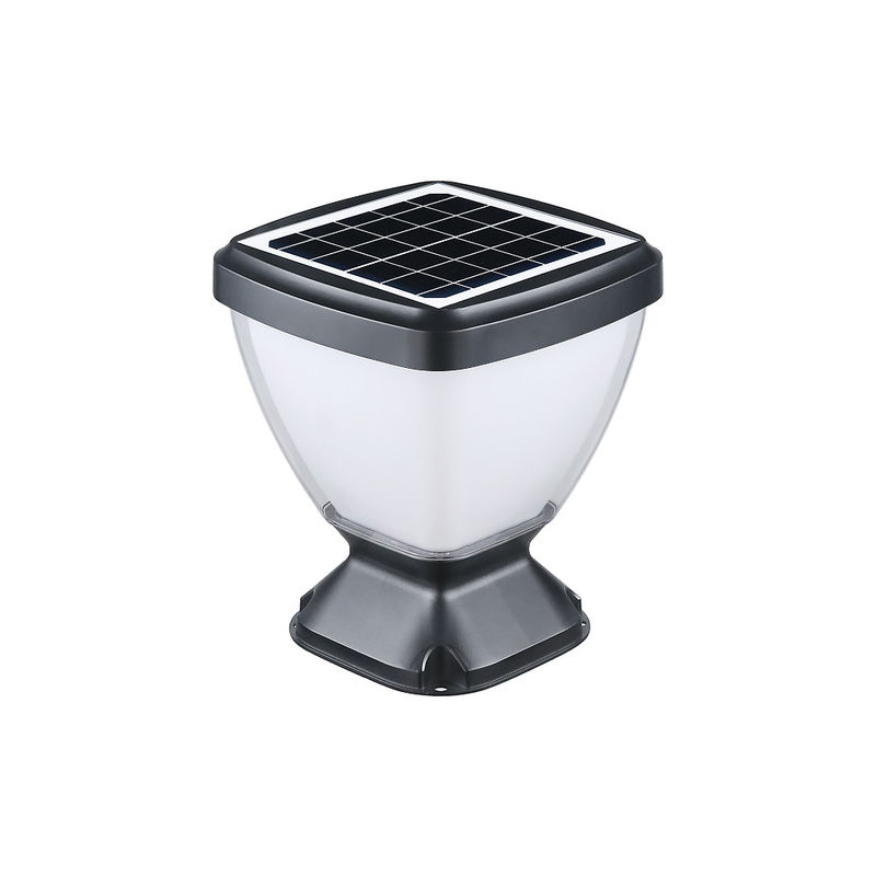 Solar Wall Pillar Light Voor Tuin hek Landschap Met 3000K/6500K Kleurtemperatuur