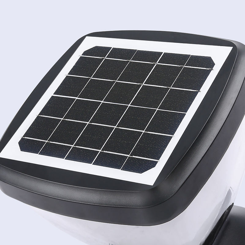Solar Wall Pillar Light Voor Tuin hek Landschap Met 3000K/6500K Kleurtemperatuur