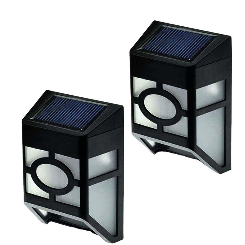 Home Tuin hek licht klassiek decoratie Groen Inova Zonne LED wandlicht met batterij