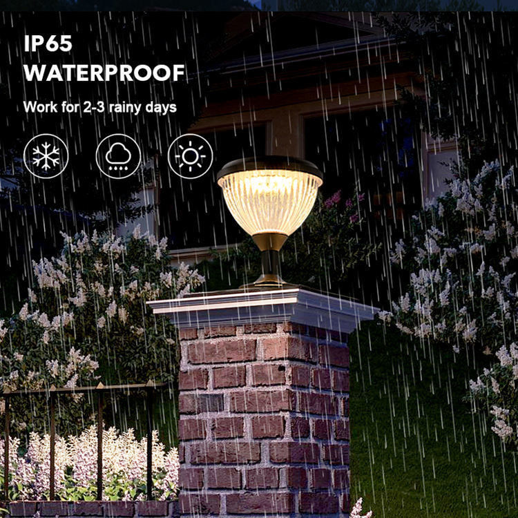 Aluminium Tuin Zonne-Libright Tuinverlichting Buiten Waterdicht LED-lamp voor buiten