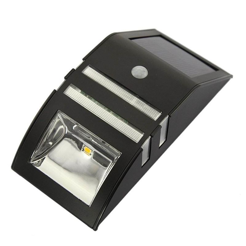 Solar Fence Light Latest Model Modern Outdoor Luminaries Led Solar Sensor Muurlicht