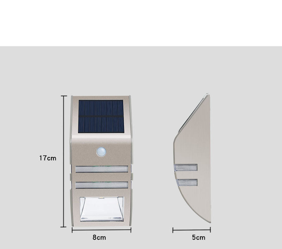 Solar Fence Light Latest Model Modern Outdoor Luminaries Led Solar Sensor Muurlicht