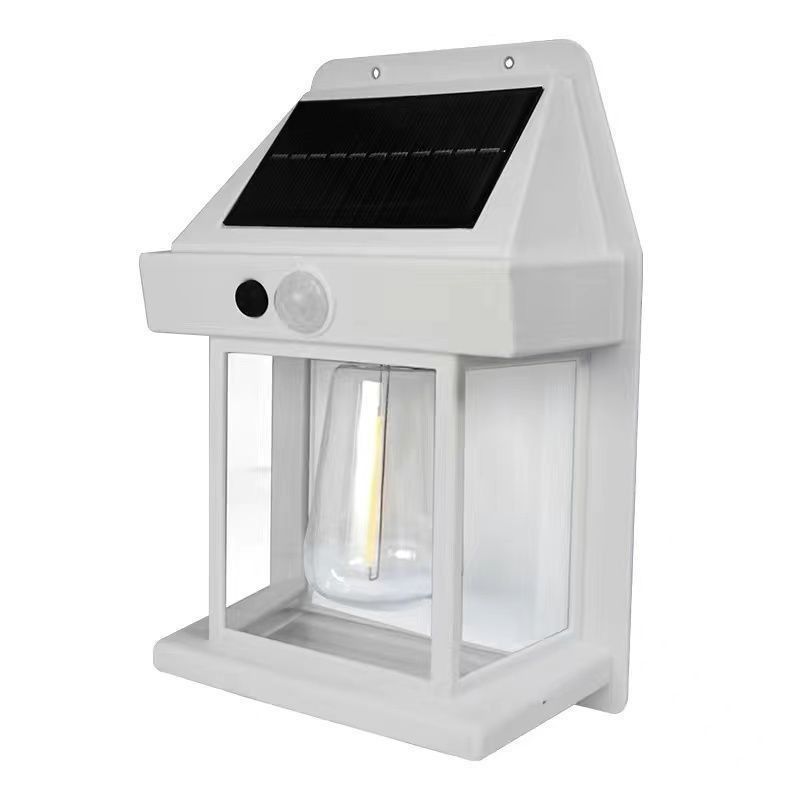 80lm/w Waterdichte zonnewandlamp voor tuinversiering met bewegingssensor